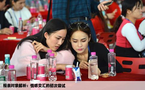相亲对象解析：情感交汇的初次尝试