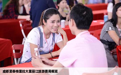 成都至香格里拉大里丽江旅游费用概览