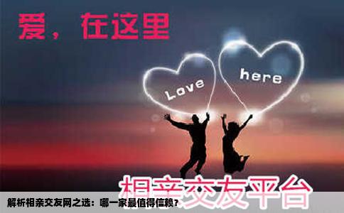 解析相亲交友网之选：哪一家最值得信赖？