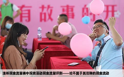 浅析现金流量表中投资活动现金流量识别——论不属于其范畴的现金流动