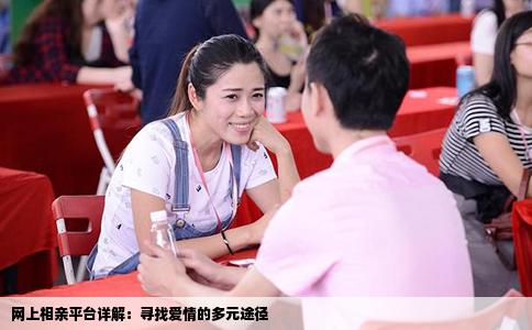 网上相亲平台详解：寻找爱情的多元途径