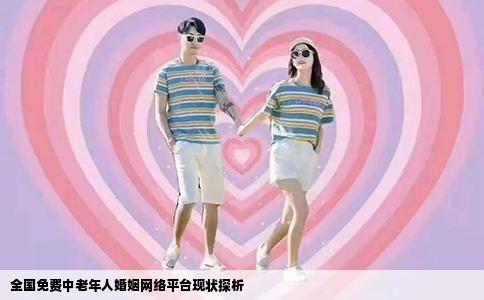 全国免费中老年人婚姻网络平台现状探析