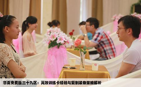 华夏免费版三十九区：高效训练卡经验与复制装备策略解析